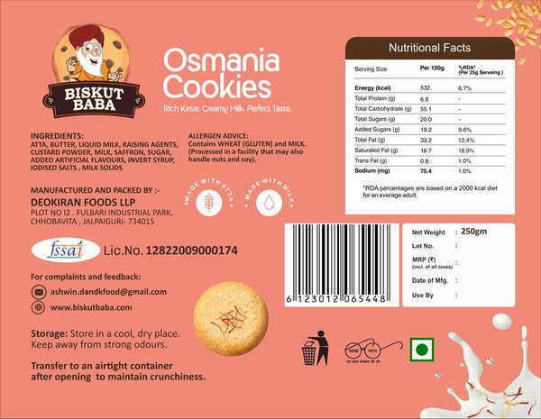 Osmania Cookies